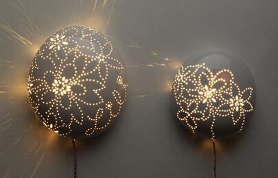 bubbles wandlampe