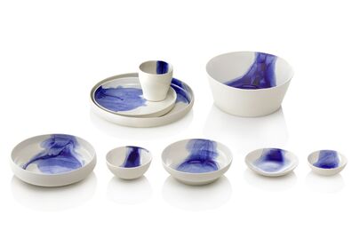 CUT BLUE | tableware